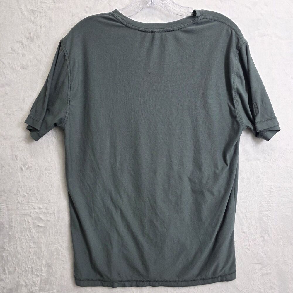 Vuori T Shirt Men’s Heathered Blue Strato Tech Tee V126 Crewneck Athletic Size S - Picture 3 of 8
